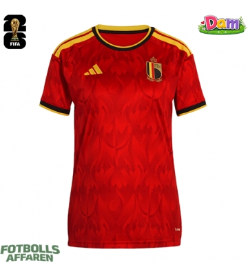 Belgien Hemmatröja Kvinnor VM 2026 Kortärmad
